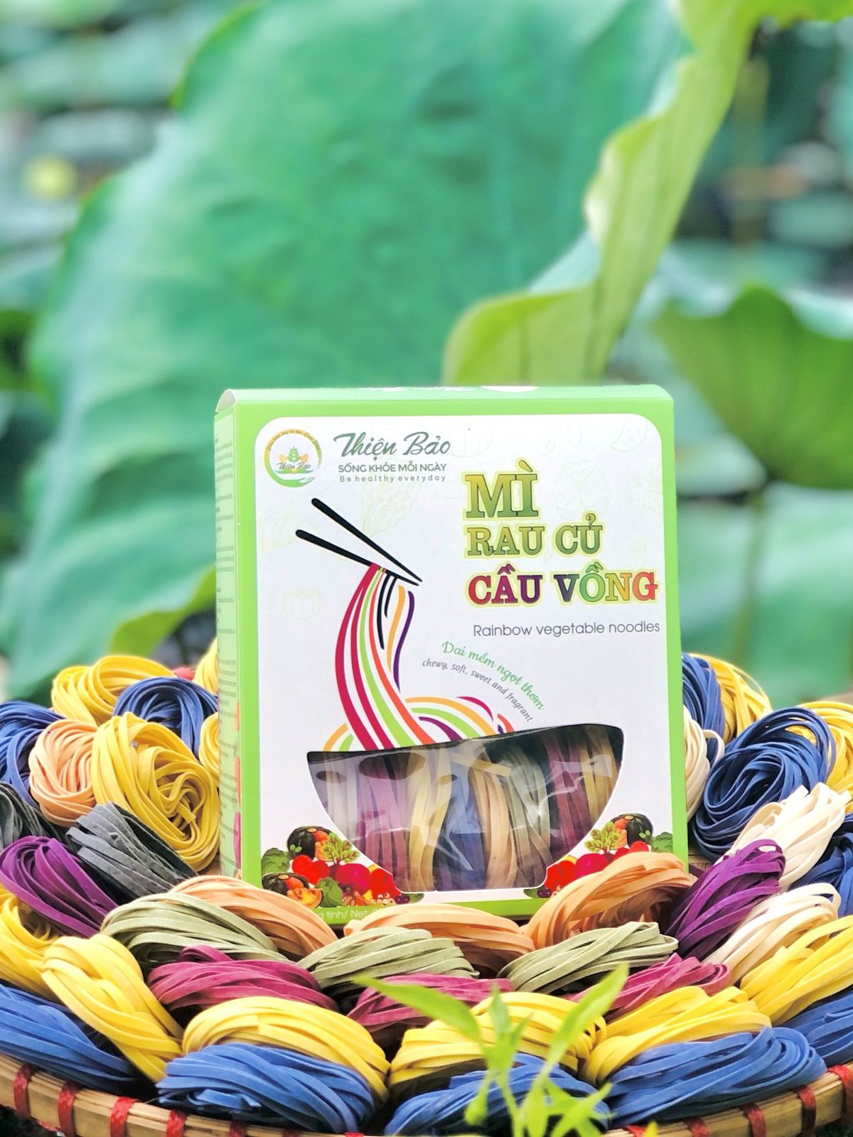 mì rau củ cầu vồng